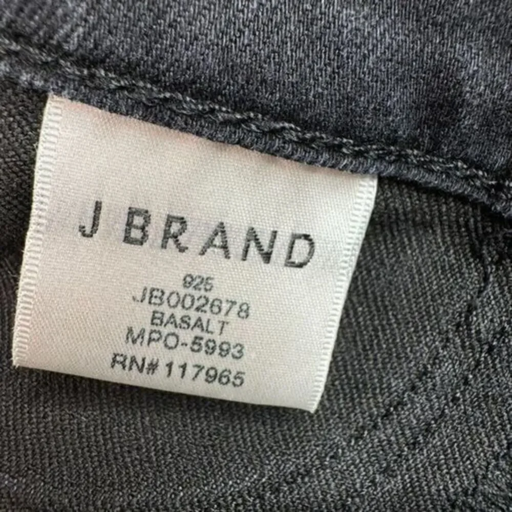 J Brand Women's High Rise Skinny Jeans Dark Wash Organic Cotton Size‎ 24